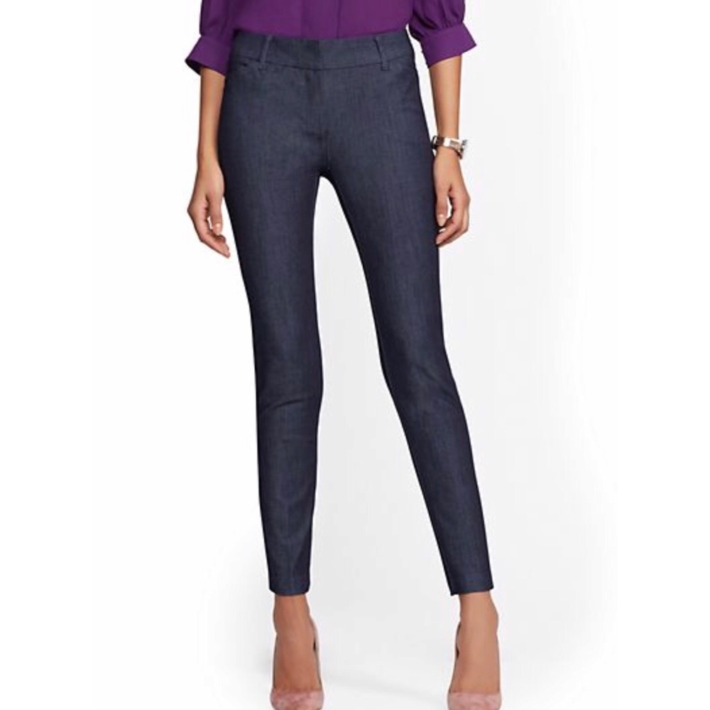 NY&Co The Audrey Pant Slim Ankle Dress Pant